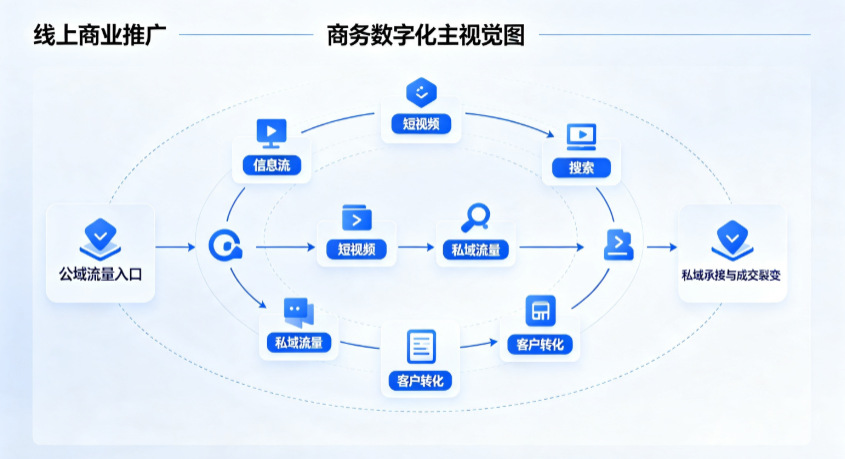 康县线上商业推广怎么做？全域流量闭环搭建与低成本转化实战指南
